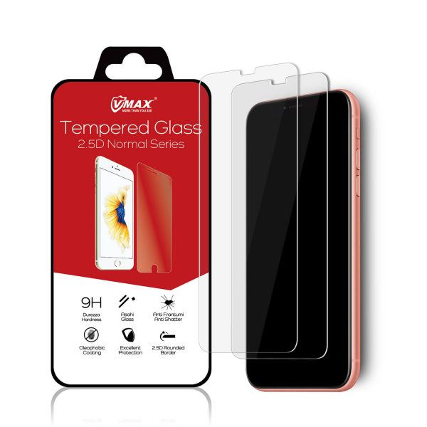 VMAX iPhone XR 2.5D Mobile Phone Tempered Glass Screen Protector