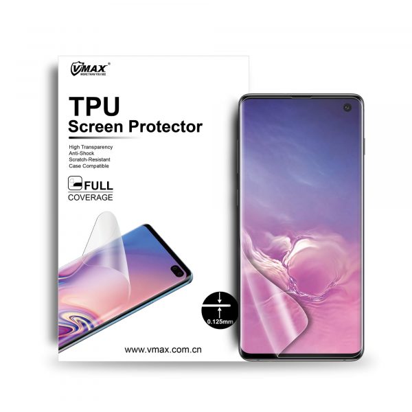 VMAX Samsung Galaxy S10 (2019) Full Screen Cover TPU Soft Film Screen Protector