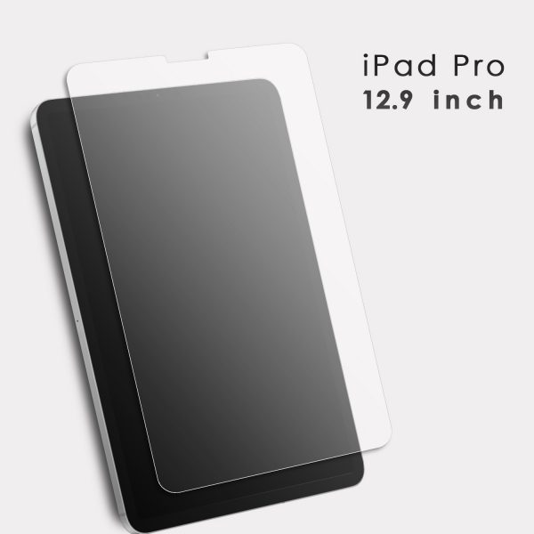 VMAX iPad Pro (2018) 12.9inch HD Clear Round Edges Tempered Glass Screen Protector